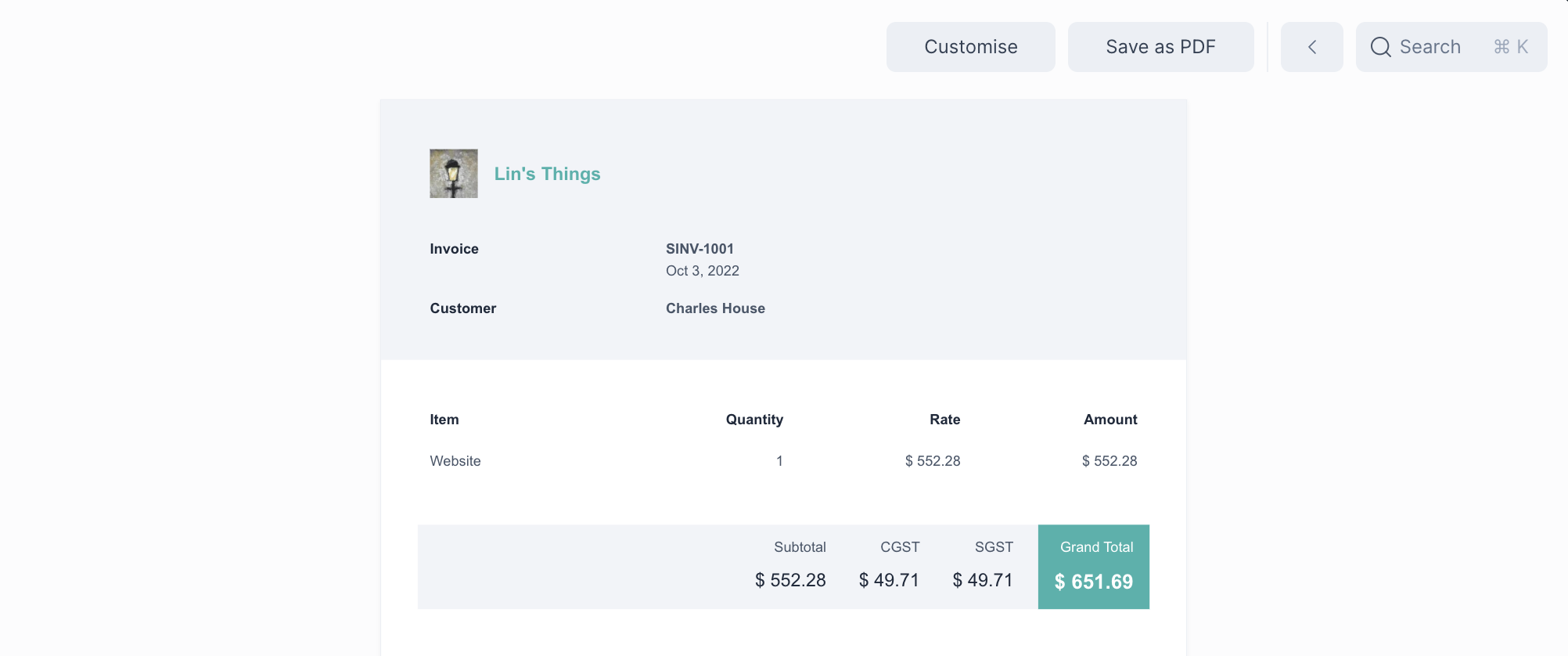 Multi Currency Invoice Printing