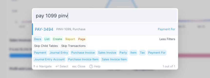 Purchase Invoices for Jacket